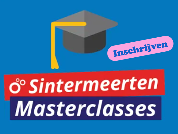 Het inschrijven voor de Masterclasses is van start gegaan!